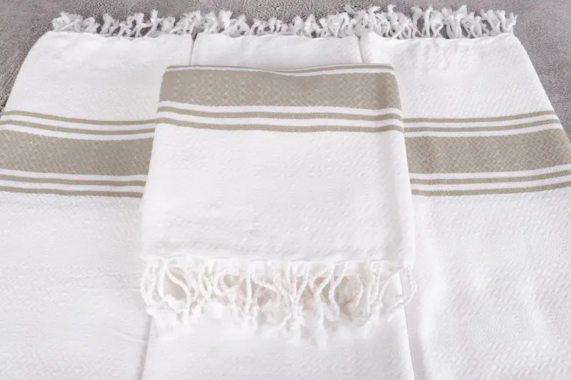 Family Gift Basket, 70x40 Cotton Striped Towel, Mother Of The Groom Gift, Custom Gift, Personalized Towel, Bachelorette Party Decorations - 4