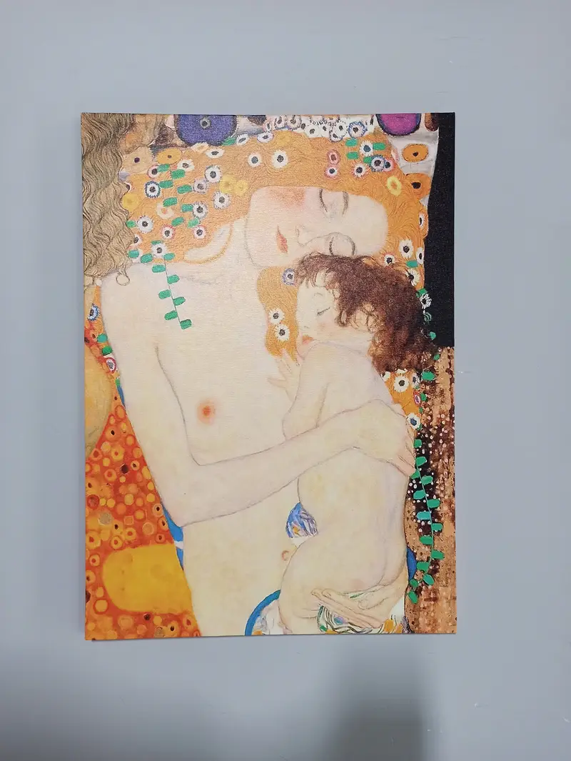 グスタフ クリムト キャンバス: エレガントなクリムトの女性アート プリント