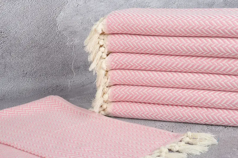 Personalized Kitchen Towel, Personalized Home Gift Wedding, 36x18 Cotton Chevron Towel, Personalized Hand Towel, Unique Gift, Small Bath Towels - 2