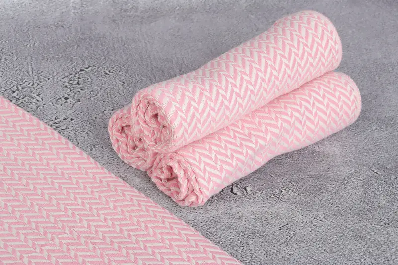 Personalized Kitchen Towel, Personalized Home Gift Wedding, 36x18 Cotton Chevron Towel, Personalized Hand Towel, Unique Gift, Small Bath Towels - 8