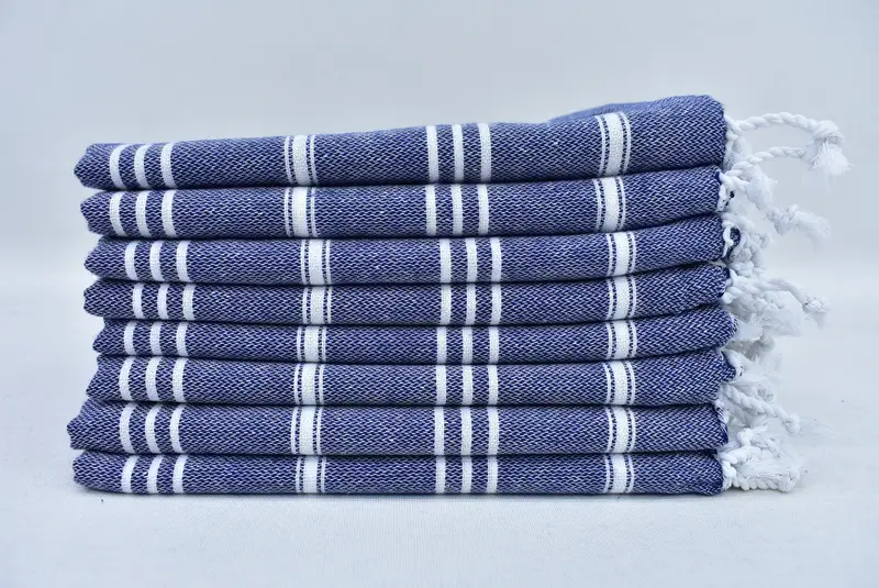 Personalized Gift, Xmas Gifts, Family Gift, Monogram Hand Towel, Bridal Shower Favors, 40x24 Cotton Striped Towel, Personalized Dish Towel - 3