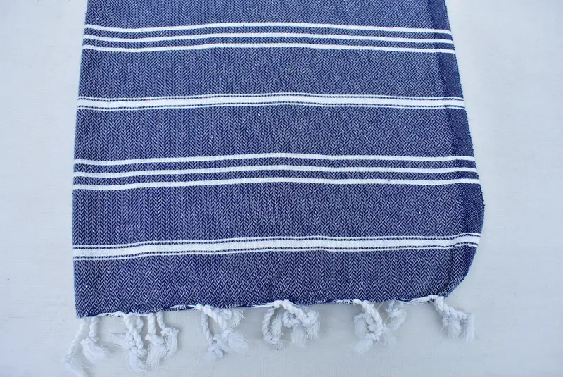Personalized Gift, Xmas Gifts, Family Gift, Monogram Hand Towel, Bridal Shower Favors, 40x24 Cotton Striped Towel, Personalized Dish Towel - 6