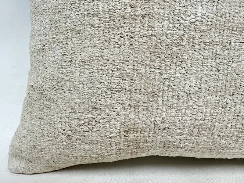 Neutral Pillow Case, 16x16 Beige Cushion Cover, Kilim Pillow, Gift Pillow, Retro Pillow Cover, Vintage Kilim Throw Pillow, Cushion Cover - 2