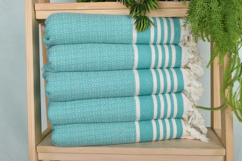 Monogram Kitchen Towel, Personalized Kitchen Towel, 32x16 Cotton Diamond Towel, Spooky Bachelorette Party Gifts, Small Bath Towels, Custom Tea Towel - 1