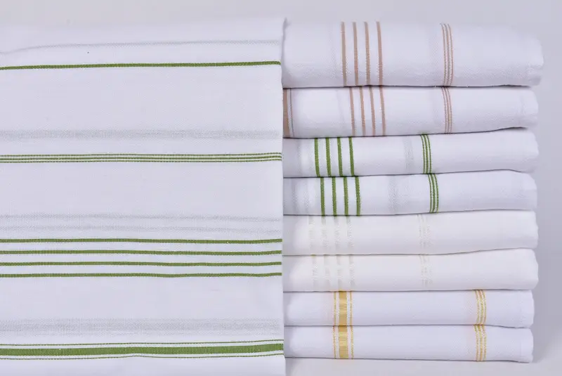 Beach Towel Bulk, Gift For Bride, Bulk Order Towel, Handmade Gift, 70x40 Cotton Striped Fringeless Towel, Best Friend Gift, Bridesmaid Gift Towel - 1