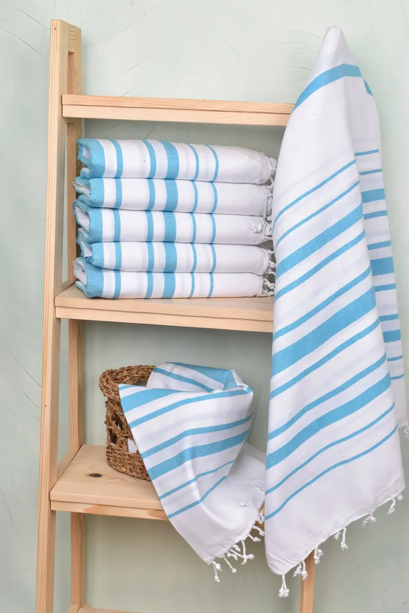 70x40 Cotton Striped Towel, Bachelorette Party Favors Beach, Quick-dry peshtemal, Custom Gift, Beach Towel Gift, Arizona Bachelorette Party Favors - 3