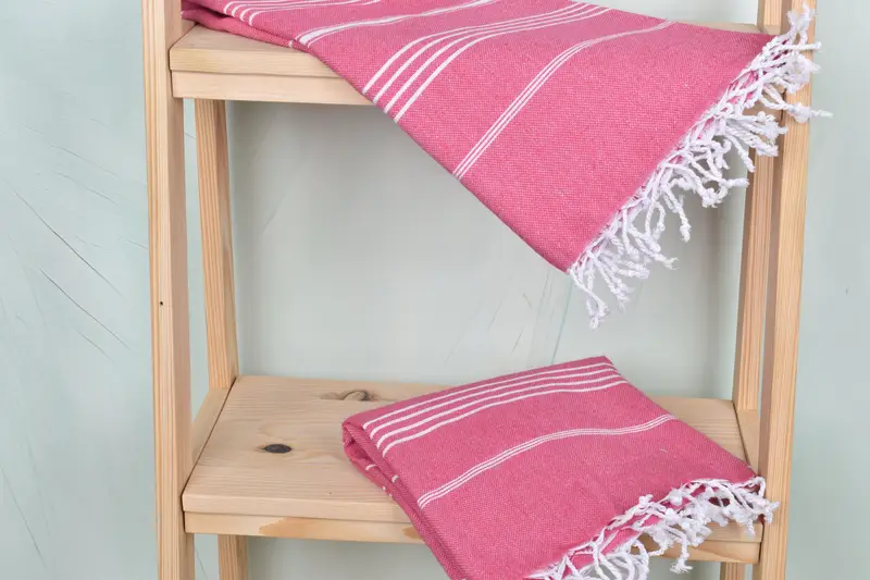Bachelorette Favor, Gift For Him, Handwoven Turkish Towel, 70x40 Cotton Striped Towel, Turkish towel, Girls Weekend Getaways Gifts, Fouta towel - 5