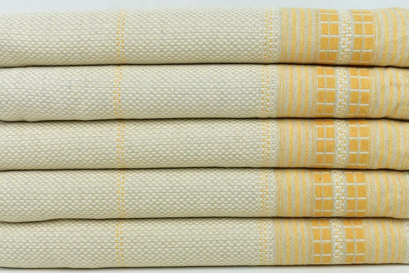 68x40 Linen Striped Towel, Turkish Towel Beach, Custom Wedding Gifts, Bachelorette Party Gifts, Engagement Gift, Valentines Day Gift For Her - 2