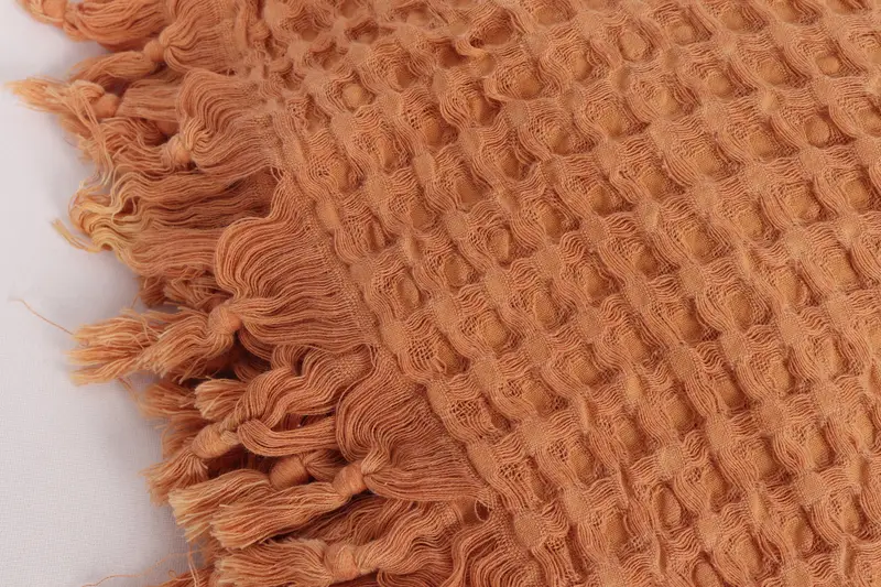Erkek arkadaş için hediye, Sevgililer Günü Hediyesi, özel düğün hediyeleri, eve taşınma hediyesi, 104x80 pamuk waffle havlu, dekoratif battaniye - 6