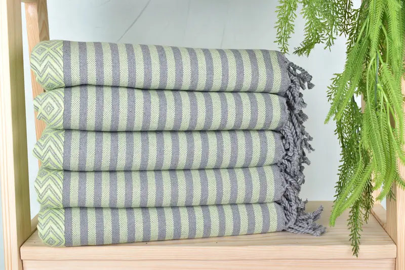 70x40 Cotton Diamond Towel, Kids Beach Towel, Gift Boxes Towel, Bath towel, Turkish fouta towel for outdoor use, Organic Turkish towel, Summer Gift - 2