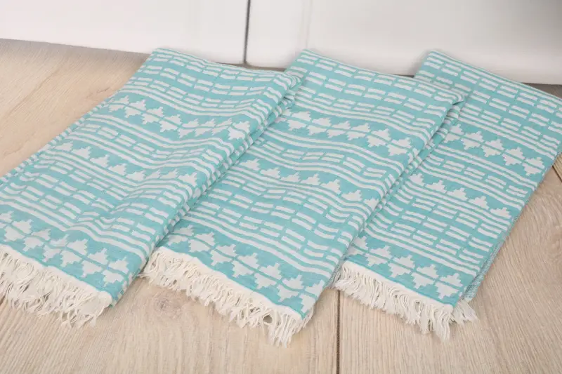 Bachelor Party Favors, Baby Boy Gift, Custom Towel, 70x40 Linen Kilim Design Towel, Turkish towel, Unique Wedding Gift, Bachelorette Party Gift - 7