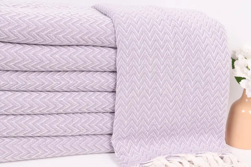 Bedspread, Bachelorette Party Favors, Valentine Day Gift For Her, Bachelor Bachelorette Party Favors, Throw Blanket, 76x64 Cotton Zig zag Towel - 2