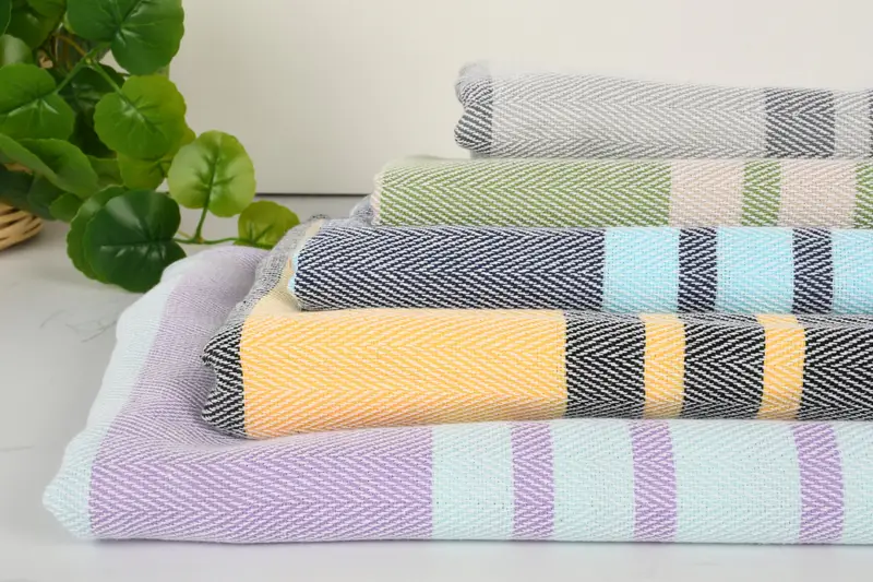 Turkish Towel Beach Towel, Valentines Day Gift Idea, 68x36 Cotton Chevron Towel, Absorbent towel, Gym Towel, Travel towel, Bachelorette Party Favors - 4