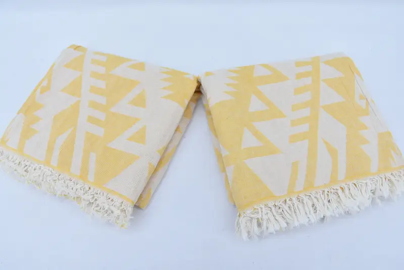 Vegas Bachelorette Party Favors, Beach Towel Gift, Luxury towel, 76x40 Cotton Geometric Towel, Bridesmaid Gifts Personalized, Turkish beach towel - 5