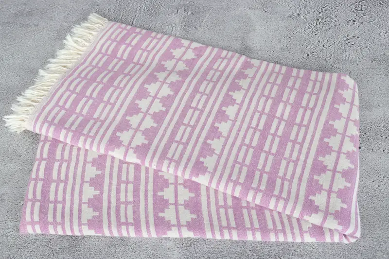 Friends Beach Towel, Bachelor Gifts, Wedding Anniversary Gift, 70x40 Cotton Kilim Design Towel, Beach Towel Bulk, Valentines Day Gift, Wedding Gift - 7