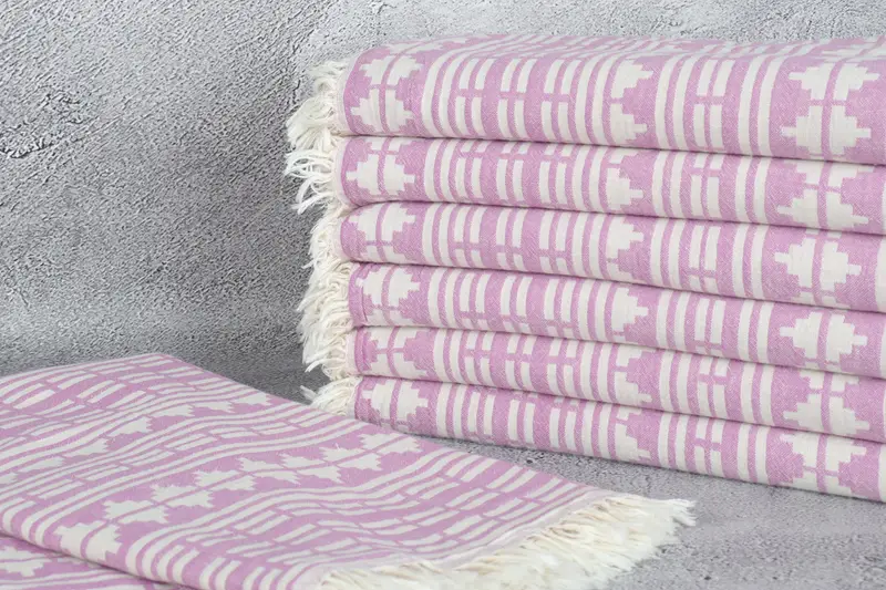 Friends Beach Towel, Bachelor Gifts, Wedding Anniversary Gift, 70x40 Cotton Kilim Design Towel, Beach Towel Bulk, Valentines Day Gift, Wedding Gift - 3