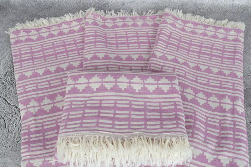 Friends Beach Towel, Bachelor Gifts, Wedding Anniversary Gift, 70x40 Cotton Kilim Design Towel, Beach Towel Bulk, Valentines Day Gift, Wedding Gift - 5