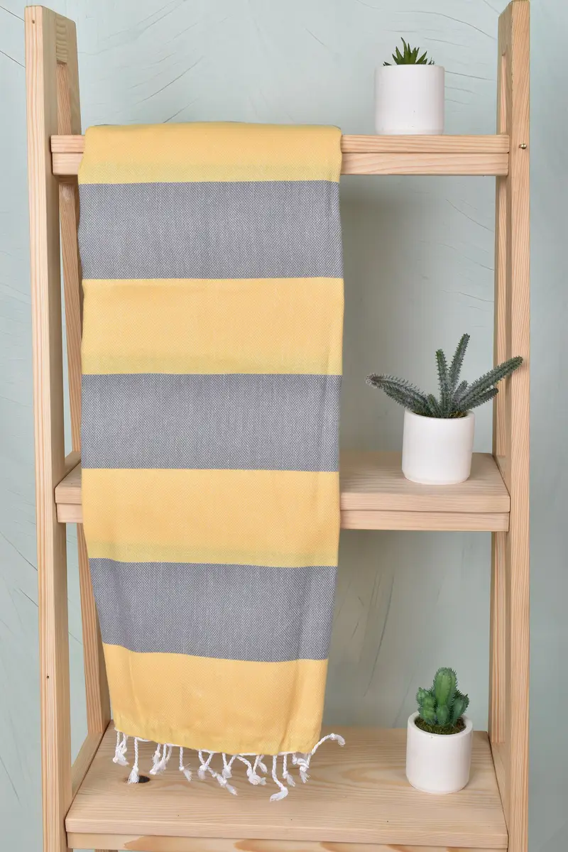 Bachelorette Party Gift, Beach Size Towel, Personalized Bridesmaid Gift, 70x40 Cotton Striped Towel, Best Beach Towel, Bachelor Party Gifts - 8