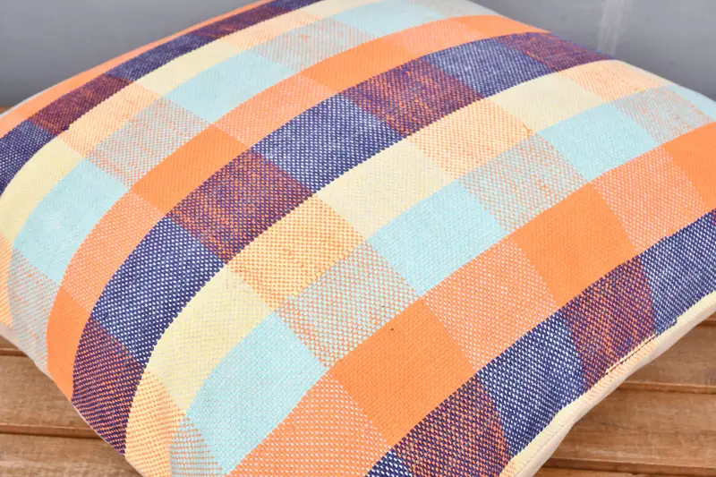 18x18 Orange Pillow, Cushion Cover, Gift Pillow, Turkish Pillow, Comfy Throw Cushion Case, Patio Cushion, Interior Designer Pillow, Luxury Pillow - 4