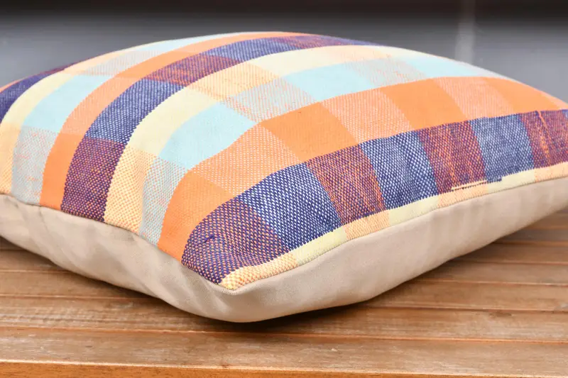 18x18 Orange Pillow, Cushion Cover, Gift Pillow, Turkish Pillow, Comfy Throw Cushion Case, Patio Cushion, Interior Designer Pillow, Luxury Pillow - 5