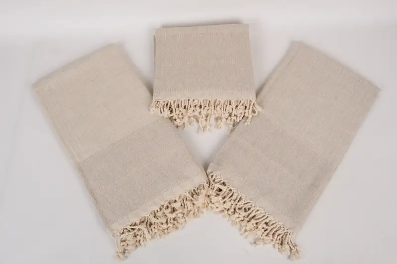Best Beach Towel, Handwoven Turkish bath towel, Bridal Shower Gift, Unique Gift, Spa Towel, 70x36 Linen Kilim Design Towel, Quick-Dry Beach Towel - 6