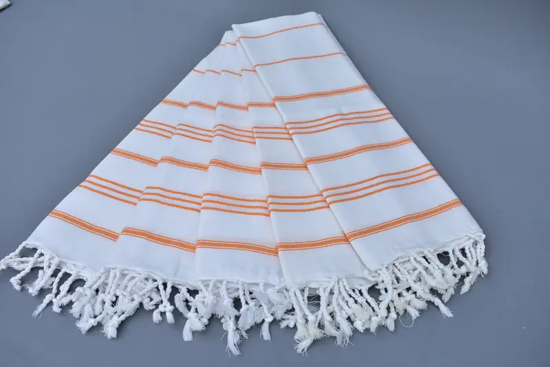 Gym Towel, Wedding Gift, Turkish Hand Towel, Turkish Tea Towel, Xmas Gifts, Valentines Gift, 40x24 Cotton Striped Towel, Customized Turkish Towel - 2