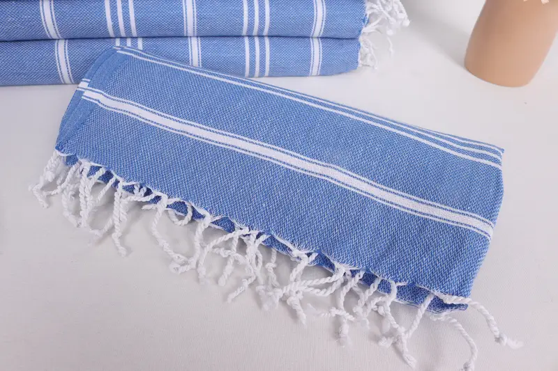 Bachelor Gift, Personalized Kitchen Towel, Best Friend Wedding Gift, Gym Towel, Personalized Gifts, Monogram Hand Towel, 40x24 Cotton Striped Towel - 4