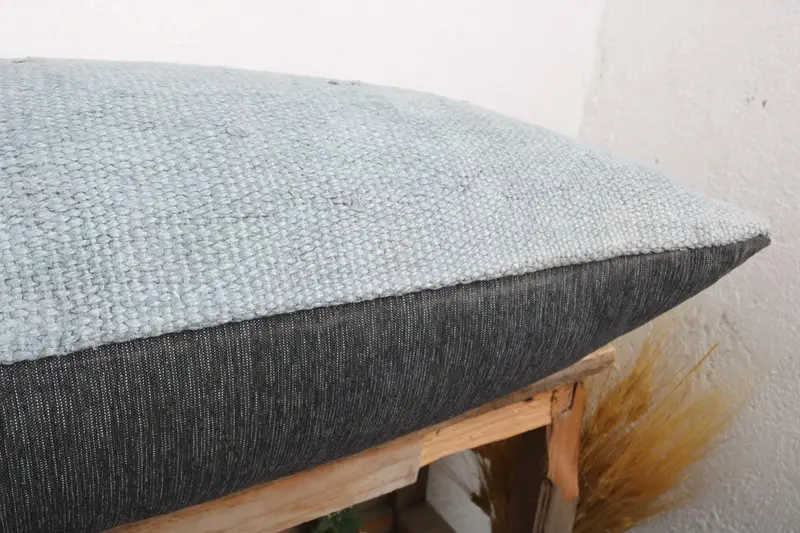 Gift Pillow, Cushion, 16x36 Blue Cushion Case, Home Decor Pillow, Vintage Pillow, Rustic Pillow Sham, Ethnic Pillow Cover Cushion Cover - 6