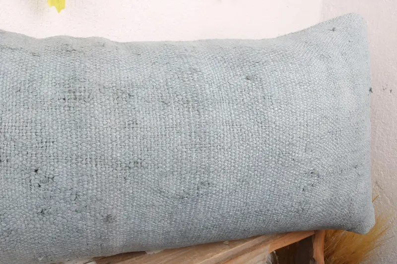 Gift Pillow, Cushion, 16x36 Blue Cushion Case, Home Decor Pillow, Vintage Pillow, Rustic Pillow Sham, Ethnic Pillow Cover Cushion Cover - 5