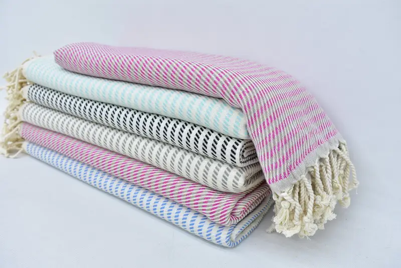 Gift For Bride, Wedding Favors, 70x40 Cotton Polka Dot Towel, Lightweight Turkish towel, Turkish Beach Towel Monogram, Turkish beach towel