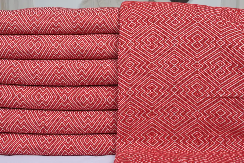Cotton Bedspread, Personalized Blanket, Turkish Blanket, Decorative Blanket, Beach Theme Bachelorette Party, 92x80 Cotton Diamond Towel - 2