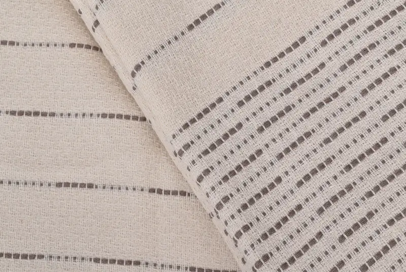 Custom Blanket, Monogram Blanket, 98x92 Cotton Striped Design Towel, Throw Blanket for Bed, Bachelorette Gifts, Turkish Towel Blanket, Organic Throw - 6