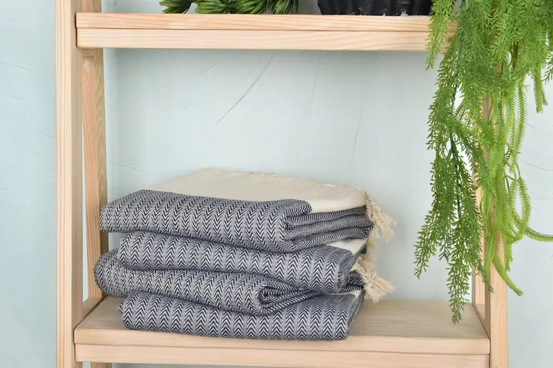 Organic towel, 68x36 Cotton Palm Design Towel, Gift For Mom, Best lightweight Turkish towel for travel USA, Quick-dry towel, Wedding Gifts Towel - 7