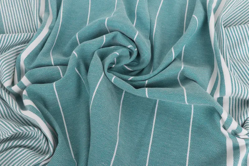 Bachelorette Party Gifts For Bride, Bathroom Towels, Wedding Gift, Organic Towel, Gift For Mom, 40x24 Cotton Striped Towel, Personalized Dish Towel - 8