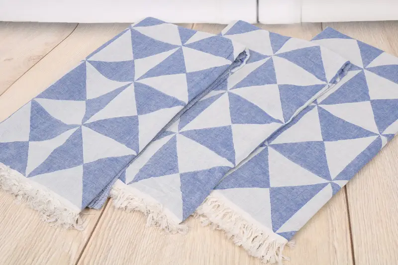 Bridesmaid Gifts, Yoga Towel, Custom Turkish Towel, Bridesmaid Favors, Sand-free towel, Spa Towel, 70x40 Cotton Geometric Towel, Bridal Shower Gift - 7