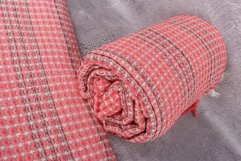 Turkish Blanket Throw, Gift For The Home Decor, Halloween Gifts, Woven Blanket, 96x70 Cotton Striped Towel, Throw Blanket, Custom Wedding Gifts - 8