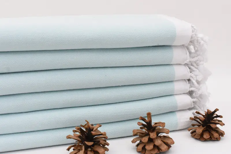 Bridal Shower Gift, Bachelorette Beach Towel, Personalized Turkish Towel, 70x40 Cotton Striped Towel, Personalize Gift, Turkish Towel USA, Spa Towel - 2