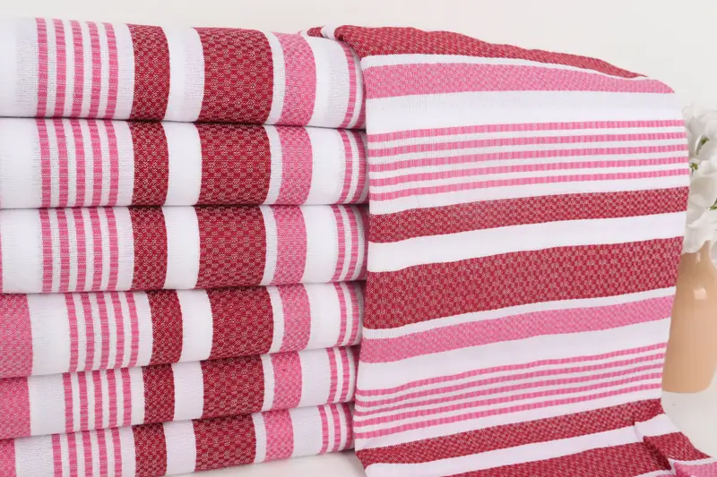 Luxury towel, Decorative Towel, Eco-Friendly Turkish Towel, Personalize Gift, Bridesmaid Gift Towel, Wedding Gift, 70x36 Cotton Striped Towel - 2