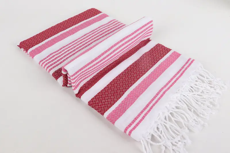 Luxury towel, Decorative Towel, Eco-Friendly Turkish Towel, Personalize Gift, Bridesmaid Gift Towel, Wedding Gift, 70x36 Cotton Striped Towel - 6