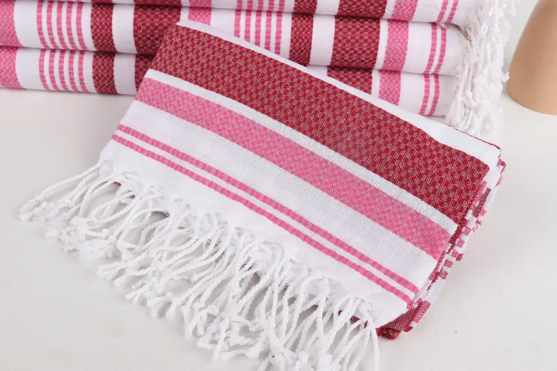 Luxury towel, Decorative Towel, Eco-Friendly Turkish Towel, Personalize Gift, Bridesmaid Gift Towel, Wedding Gift, 70x36 Cotton Striped Towel - 4