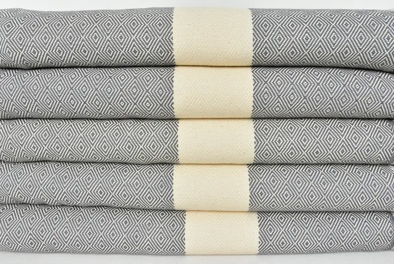 92x80 Baumwoll -Diamanttuch, Brautjungferngeschenke, Bettverbreitung, personalisierte Decke, Angestellte Geschenke, türkische Handtuch -Stranddecke, Girl Trip Party Gunst - 2
