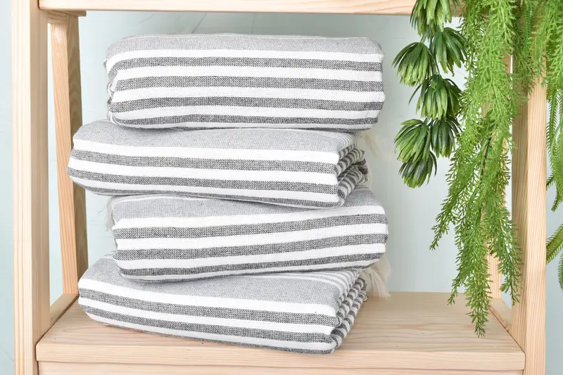 Bachelor Towel, Valentines Gift, Bachelorette Party Gift, Unique Wedding Gift, 68x40 Cotton Striped Terry Towel, Lightweight towel, Best Beach Towel - 7