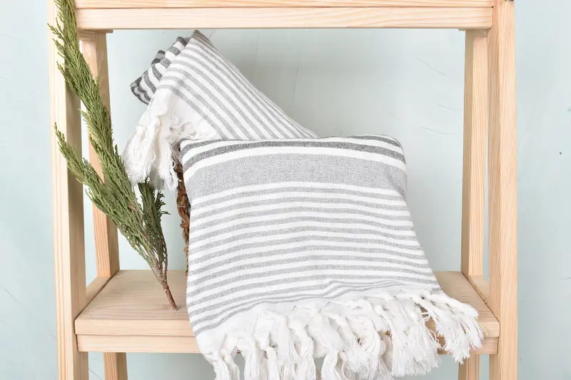 Bachelor Towel, Valentines Gift, Bachelorette Party Gift, Unique Wedding Gift, 68x40 Cotton Striped Terry Towel, Lightweight towel, Best Beach Towel - 4