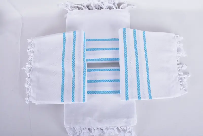 Cotton towel, Bridesmaid Gifts Personalized, Large Turkish Towel, 70x40 Cotton Striped Towel, Bath towel, Guest Towel, Turkish bath towel for spa - 6
