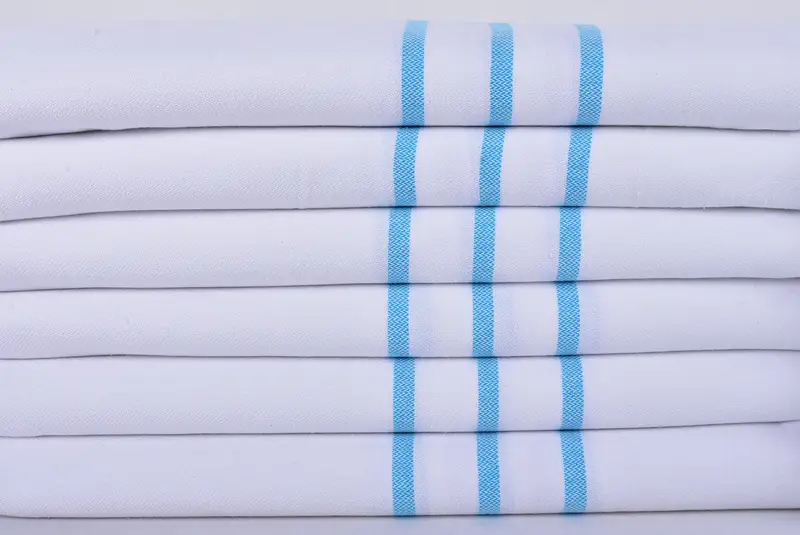 Cotton towel, Bridesmaid Gifts Personalized, Large Turkish Towel, 70x40 Cotton Striped Towel, Bath towel, Guest Towel, Turkish bath towel for spa - 2