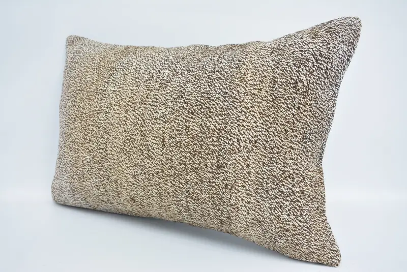 Interior Designer Pillow, 16x24 Beige Cushion, Gift Pillow, One Of A Kind Pillow, Cushion Cover, Bolster Throw Pillow, Antique Pillows - 4