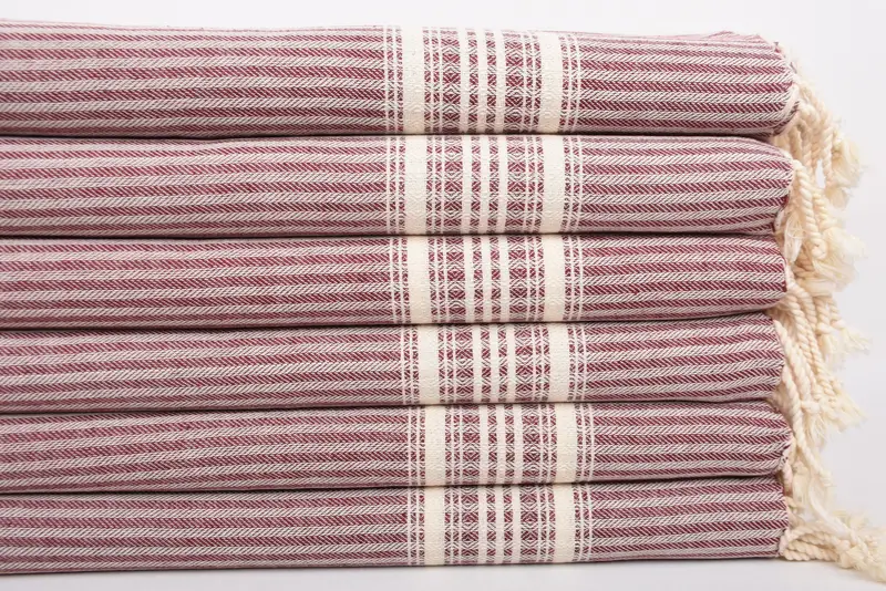 Summer Towel, Monogram Hand Towel, Home Decor Gifts, Personalized Gifts, 40x18 Cotton Striped Towel, Kitchen Towel, Personalized Gift For Her - 3