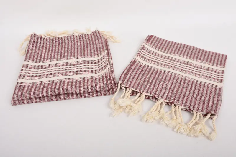 Summer Towel, Monogram Hand Towel, Home Decor Gifts, Personalized Gifts, 40x18 Cotton Striped Towel, Kitchen Towel, Personalized Gift For Her - 7