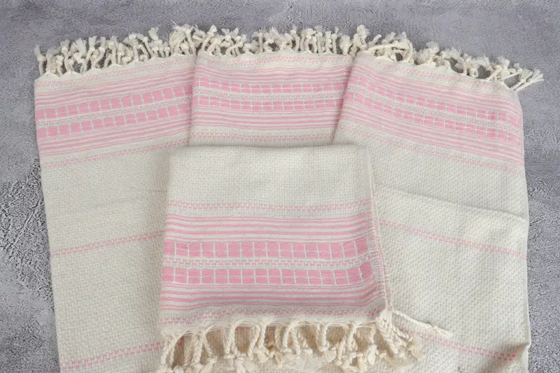 Monogram Kitchen Towel, Bridesmaid Gifts, 40x20 Linen Striped Towel, Personalized Turkish Towel, Monogrammed Hand Towel, Turkish Towel Monogram - 4