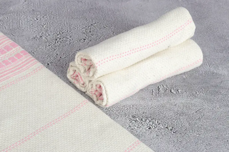 Monogram Kitchen Towel, Bridesmaid Gifts, 40x20 Linen Striped Towel, Personalized Turkish Towel, Monogrammed Hand Towel, Turkish Towel Monogram - 8